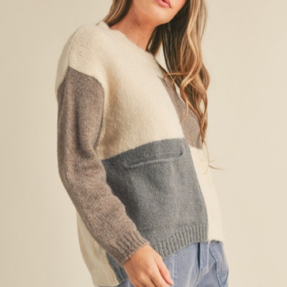 En Merci &merci Pocket Sweater - Picture 2 of 4